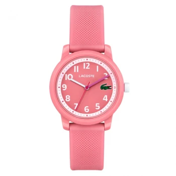 Lacoste 12.12 Pink Silicone Kids Watch