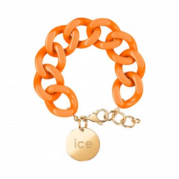 Chain bracelet - Flashy orange