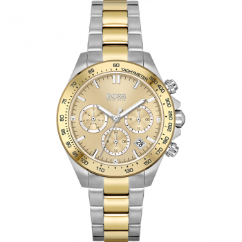 Ladies BOSS Novia Steel & Gold Tone Watch