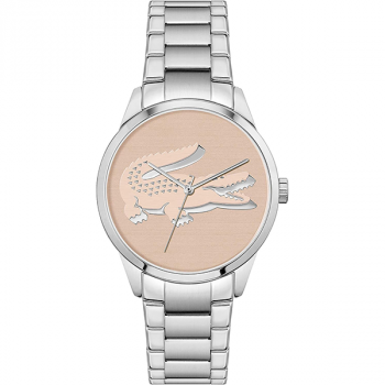 Lacoste Women's Quartz Watch Strap, Stainless Steel, 18 (Model: 2001173)
